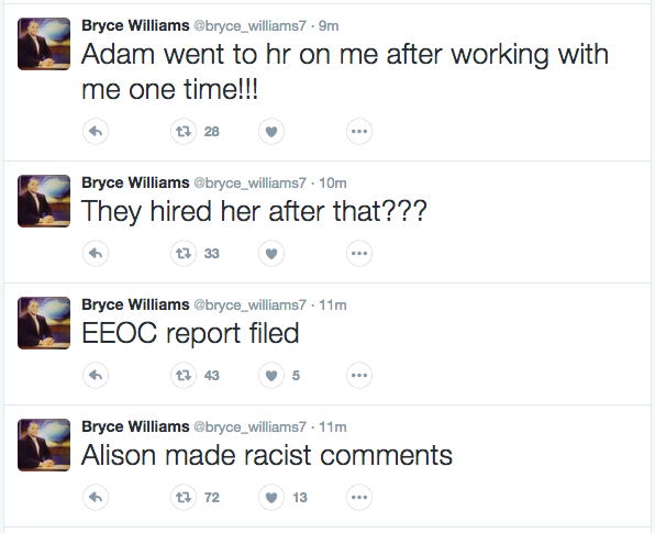 Bryce Williams Twitter