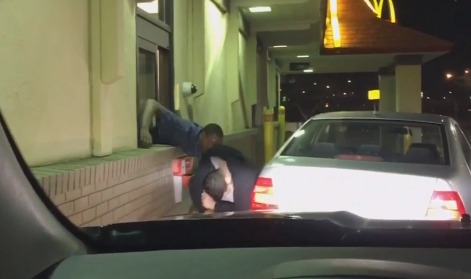 Brutal McDonald's drive-thru fight caught on camera | Truecrimedaily.com