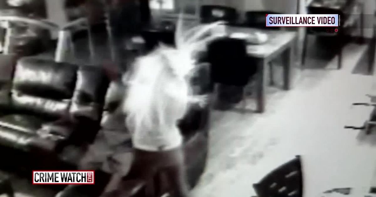 Home surveillance camera captures domestic violence, then murder