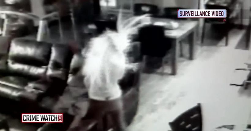 Home surveillance camera captures domestic violence, then murder
