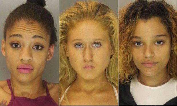 Three women facing charges after allegedly beating, robbing woman in Harrisburg