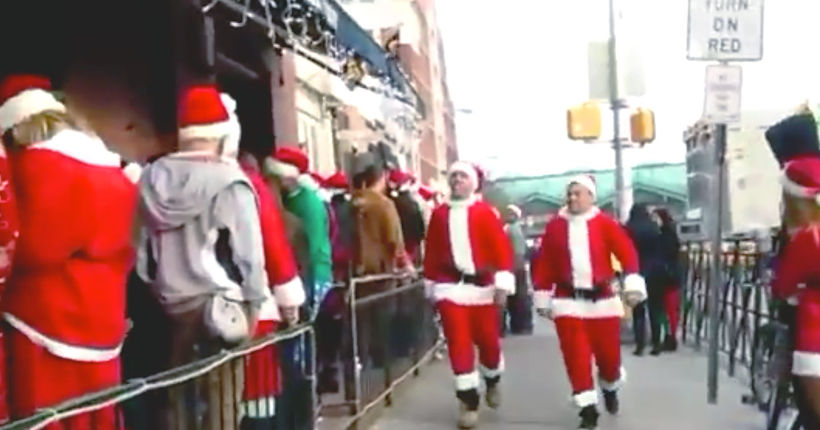 New Jersey naughty list: At least 17 arrested during drunken, violent Hoboken SantaCon